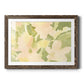 Verdant Floral Abstract I - Barnwood Framed Art Print