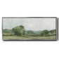 Vintage Landscape Sketch I - Floater Framed Canvas Print