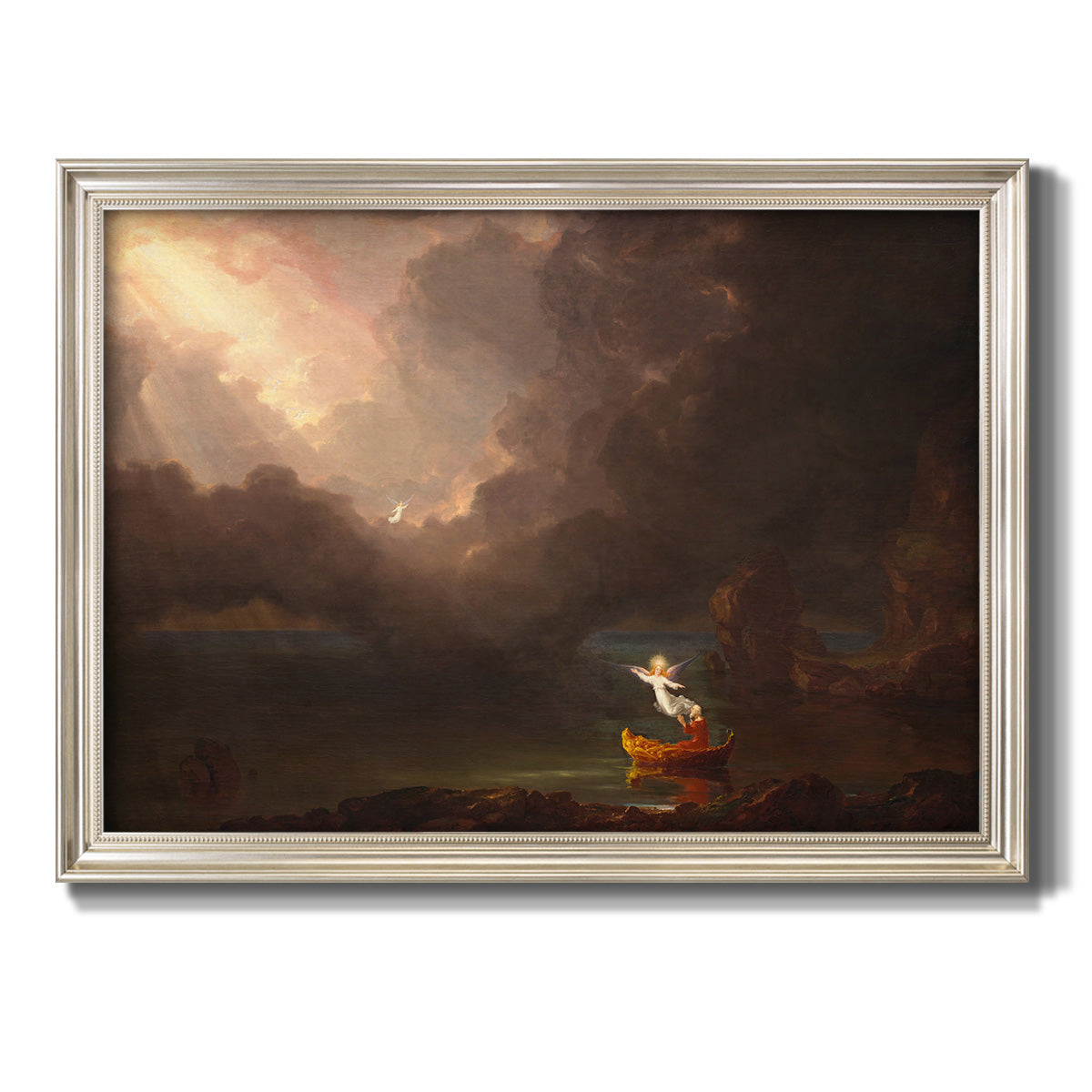 The Voyage of Life - Ornate Framed Canvas Print