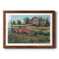 Rusting Away II - Barnwood Framed Art Print