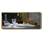 Still Life with Bottles, 1862 - Floater Framed Canvas Print