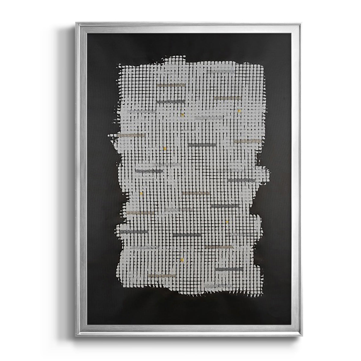Bits & Bytes I - Modern Framed Canvas Print