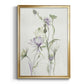 Late Summer Wildflowers II - Modern Framed Canvas Print
