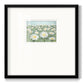 Field of Flowers - Double Matboard Framed Print