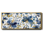 Golden Indigo - Floater Framed Canvas Print