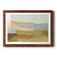 Stacked Landscape IV - Barnwood Framed Art Print