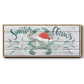 Tis the Seasun Collection D - Floater Framed Canvas Print