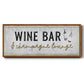 Champagne Lounge - Floater Framed Canvas Print
