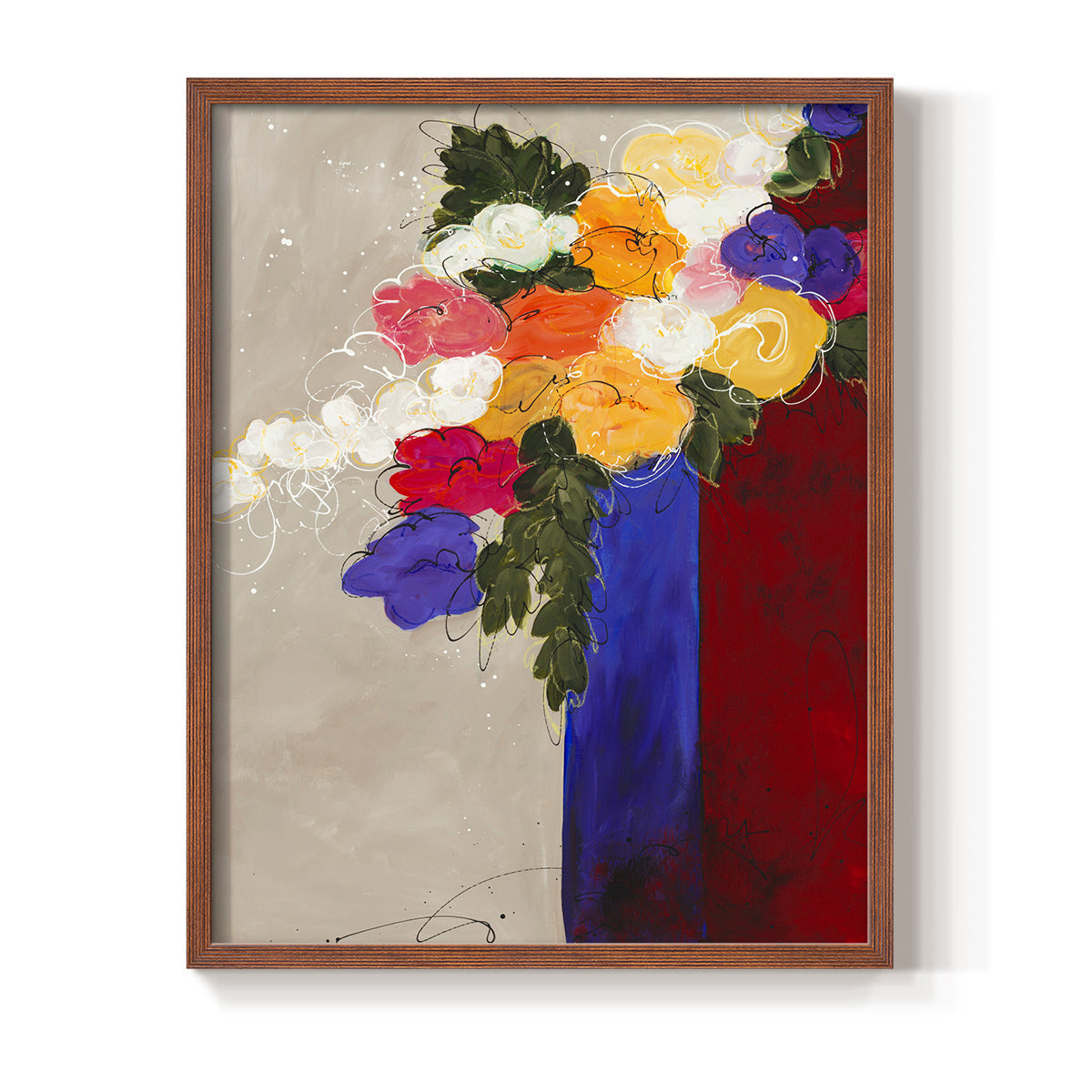 For Me - Restickable Framed Art Print