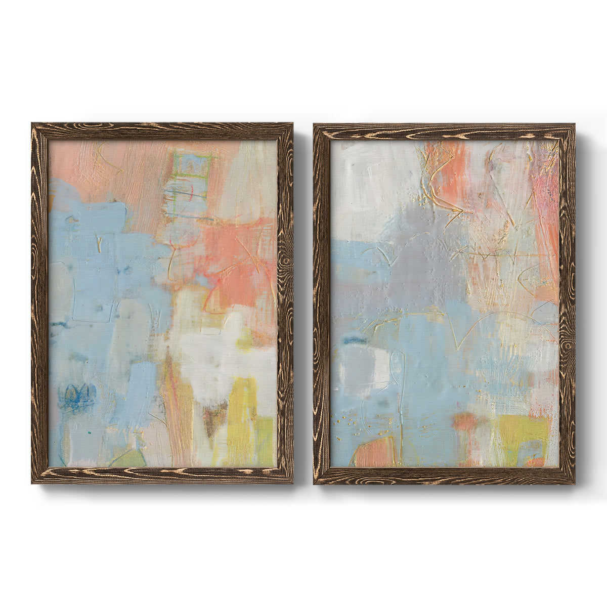 Cully I - Premium Framed Canvas 2 Piece Set - Ready to Hang