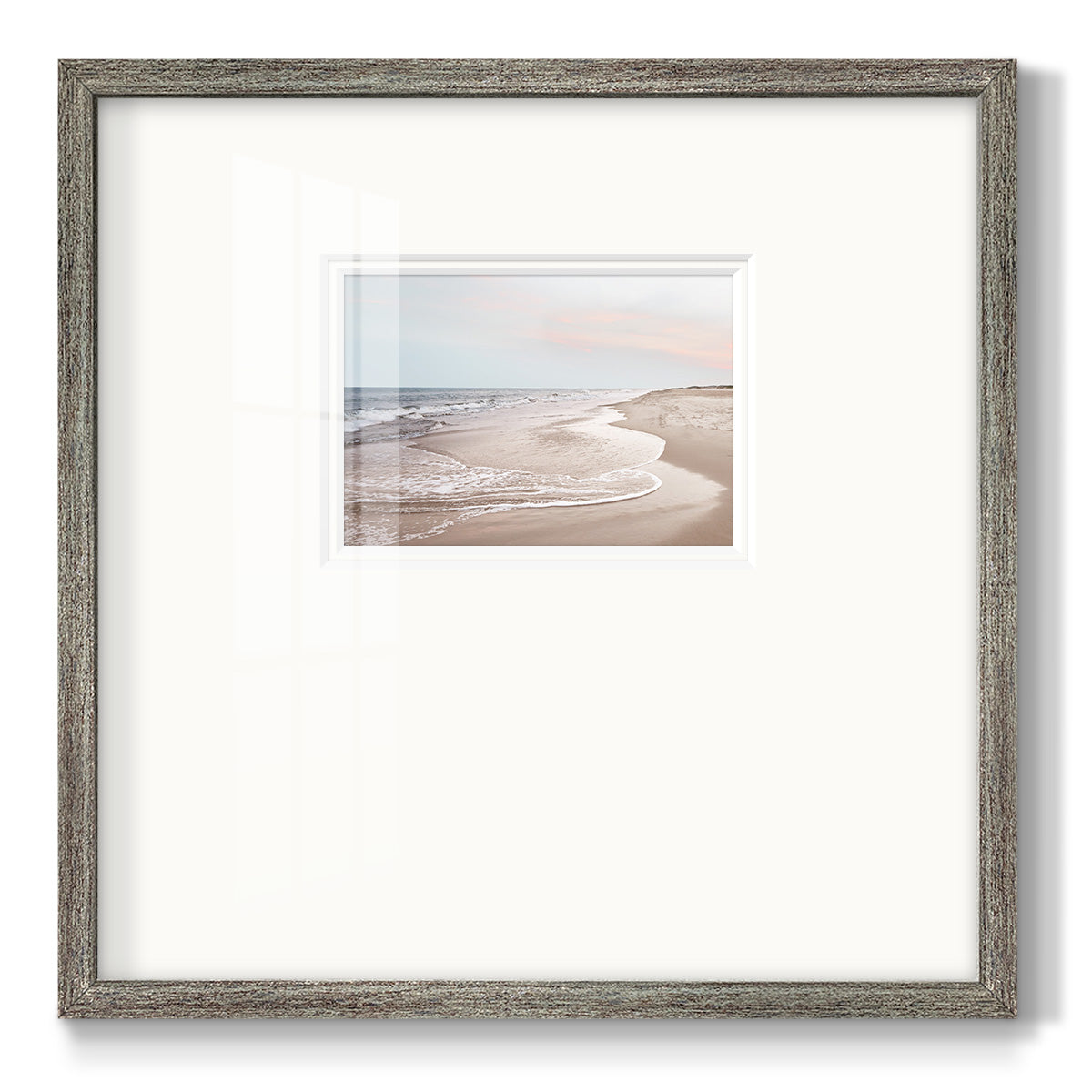 Corolla Soft Shore Premium Framed Print Double Matboard