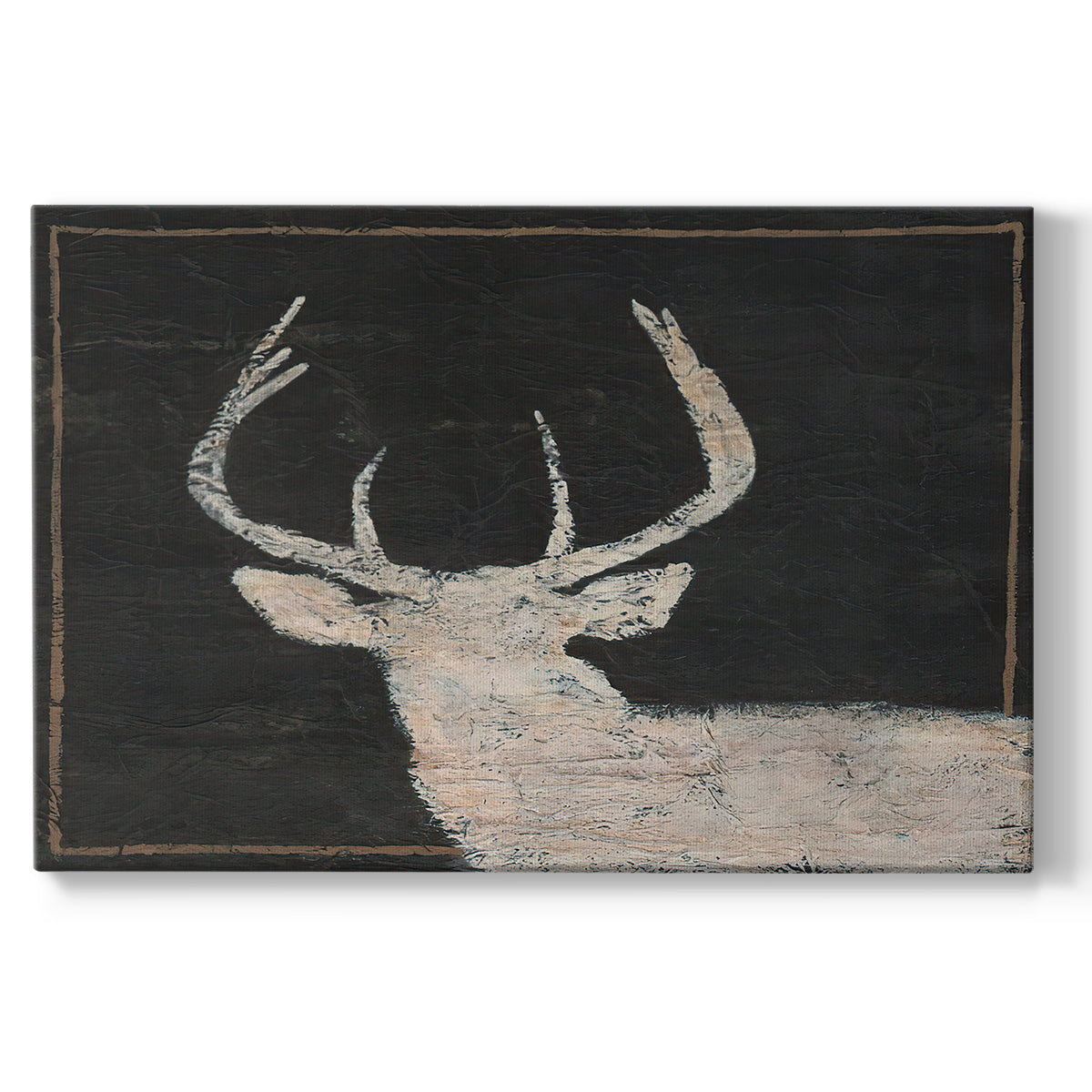 Brow Tine Deer I Premium Gallery Wrapped Canvas - Ready to Hang