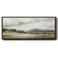 Big Sky Valley - Floater Framed Canvas Print
