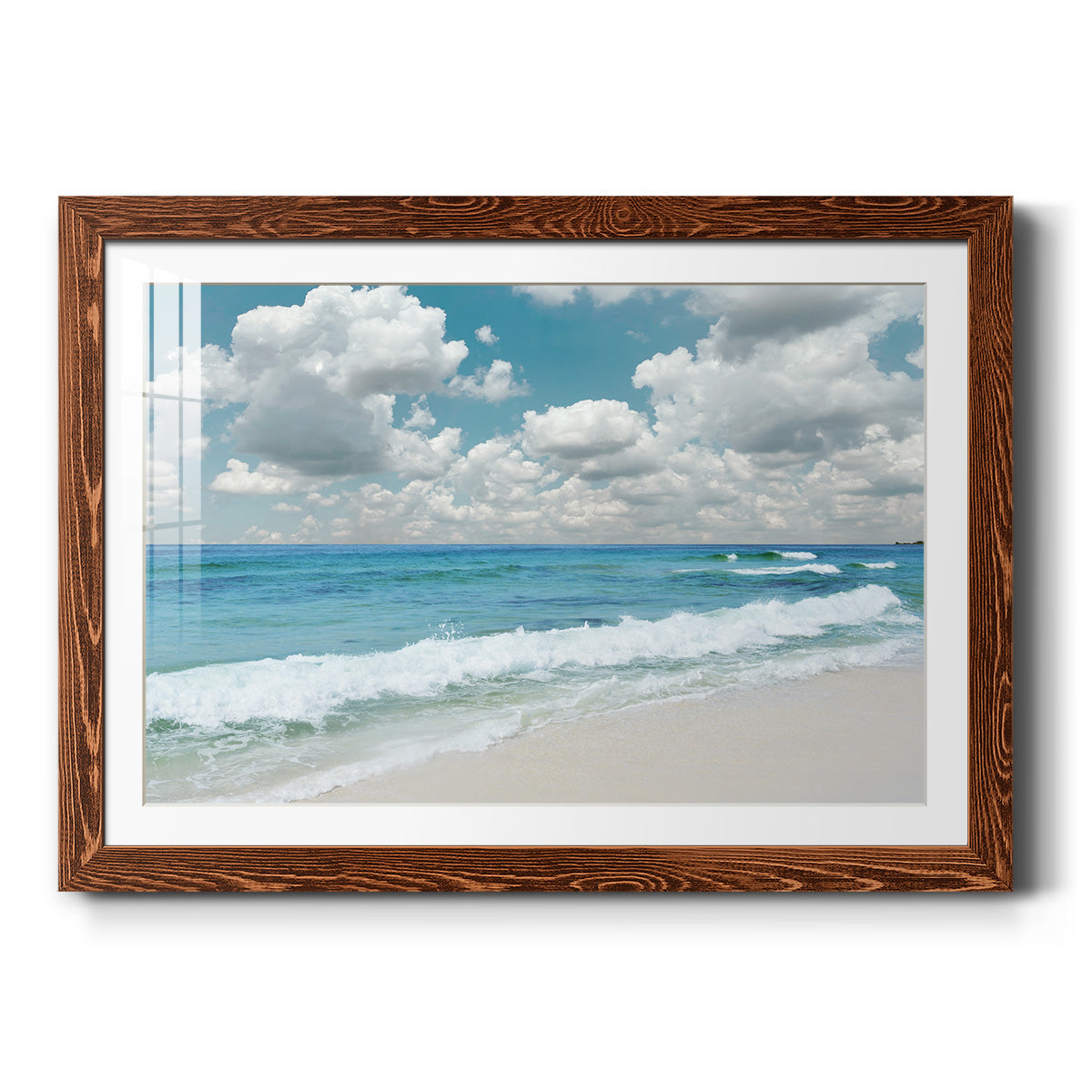 Beach Bliss - Barnwood Framed Art Print