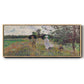 Promenade a Argenteuil, 1875 - Floater Framed Canvas Print