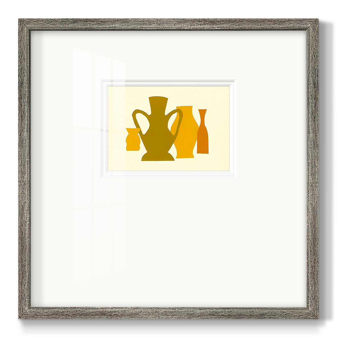 Posing Pottery I Premium Framed Print Double Matboard