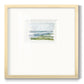 Coastline Splash I - Double Matboard Framed Print