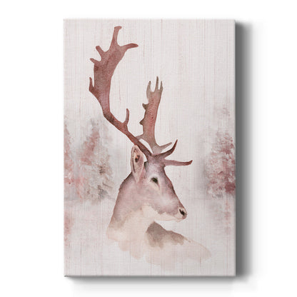 Blush Deer - Canvas Art Print