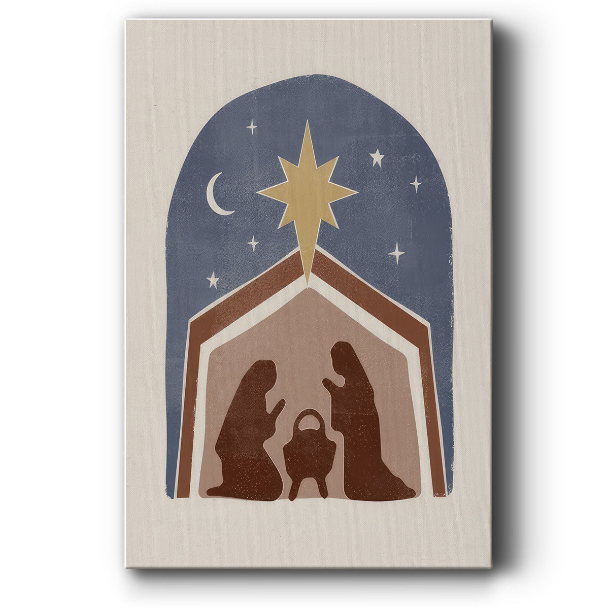 Boho Nativity I - Gallery Wrapped Canvas