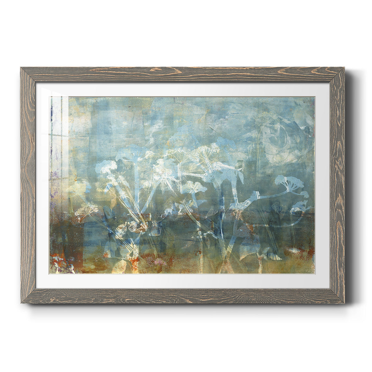 Water's Edge - Barnwood Framed Art Print