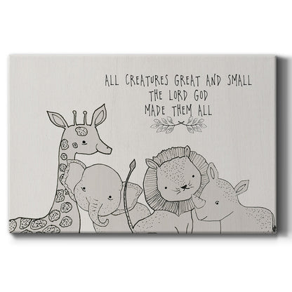 All Creatures - Canvas Art Print