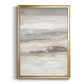 Neautral September Sky - Modern Framed Canvas Print