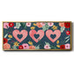 Sweet Hearts Collection D - Floater Framed Canvas Print