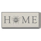 Bee Home - Floater Framed Canvas Print