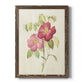 Dusty Rose II - Barnwood Framed Canvas Print
