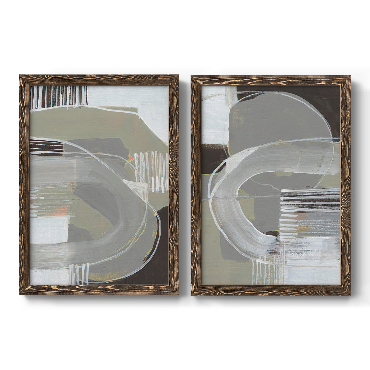 Arching Neutrals I - Premium Framed Canvas - Ready to Hang