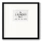 The Laundry Room Premium Framed Print Double Matboard