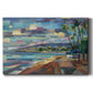 Morning Moon Over Waikiki - Canvas Art Print