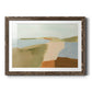 Stacked Landscape II - Barnwood Framed Art Print