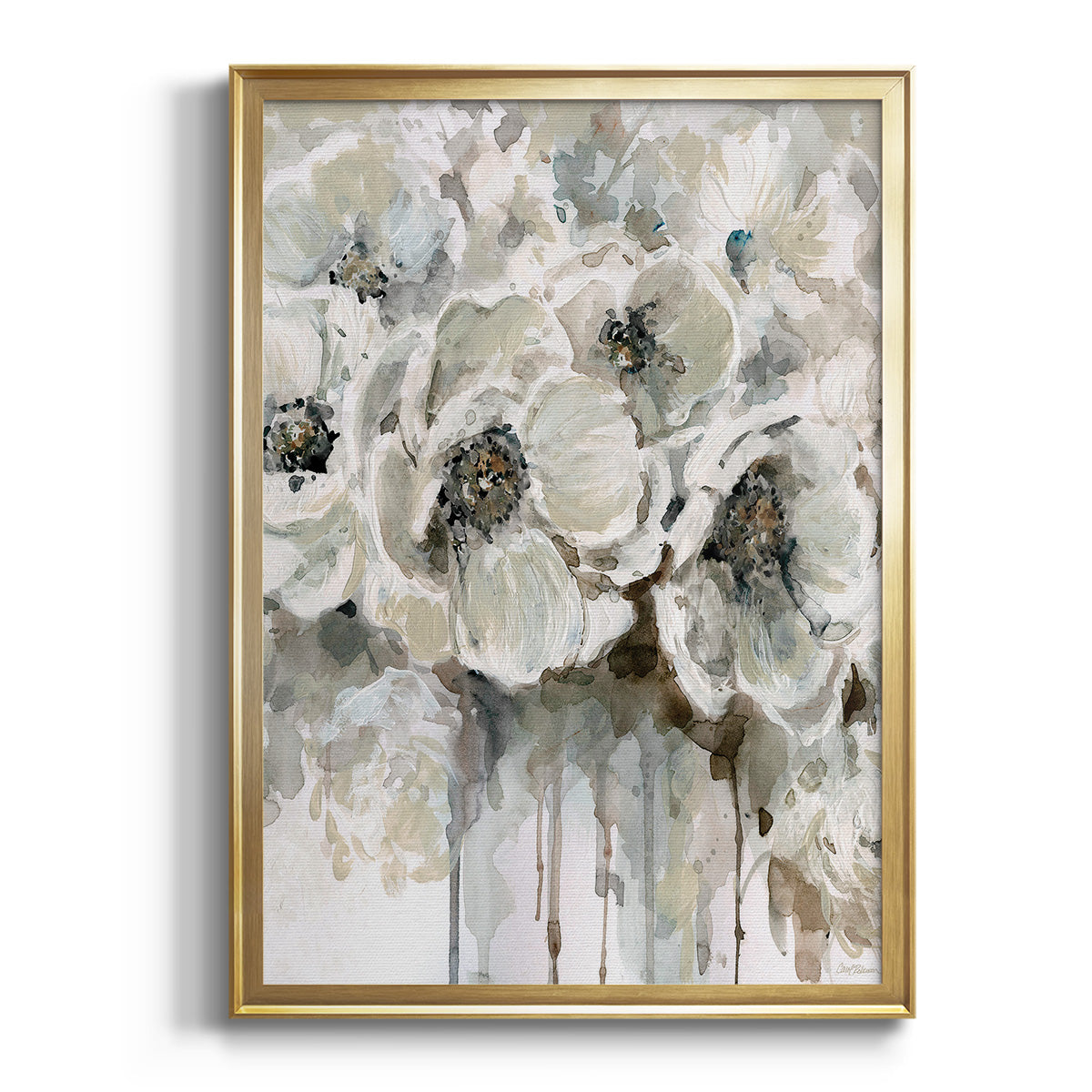 Soft Fragrance I - Modern Framed Canvas Print