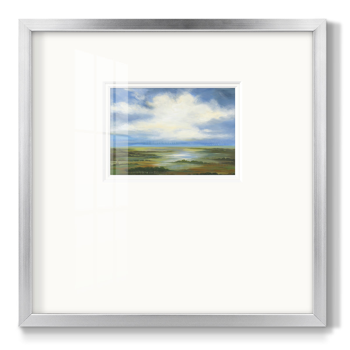 Lighting the Way - Double Matboard Framed Print