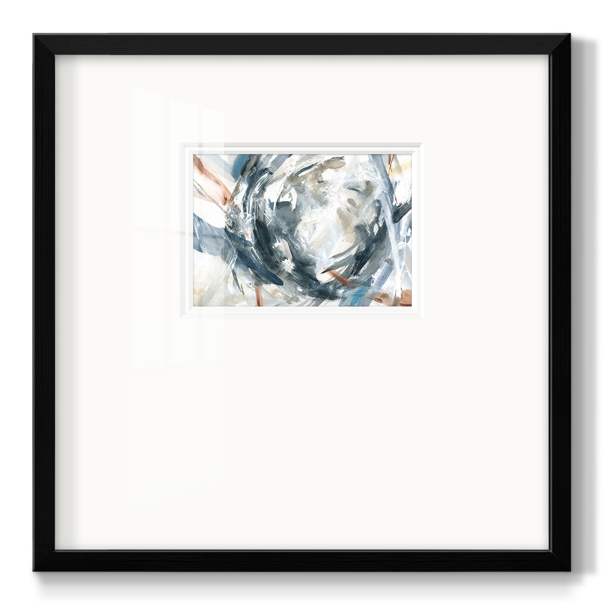 Hypnotic Array Premium Framed Print Double Matboard