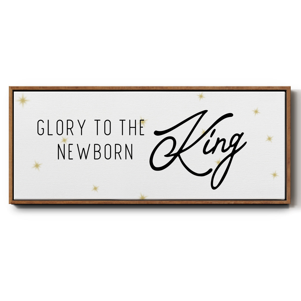 Glory - Floater Framed Canvas Print