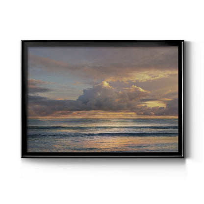 A Morning Meditation - Modern Framed Canvas Print