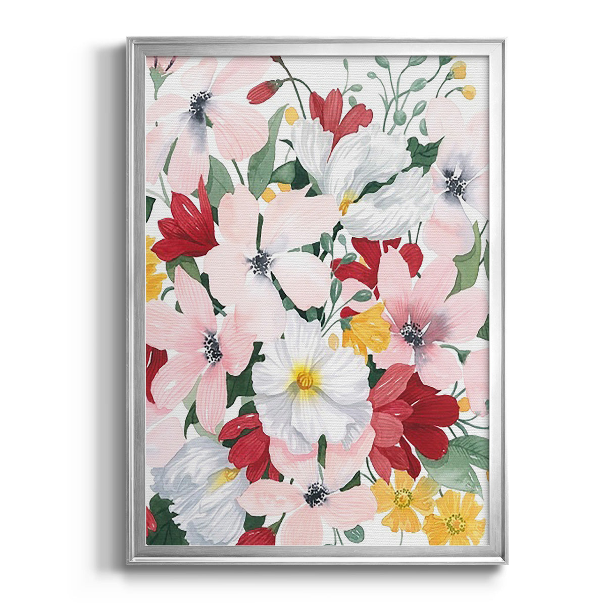 Spring Bliss II - Modern Framed Canvas Print