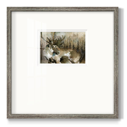 Lodge Twilight III Premium Framed Print Double Matboard