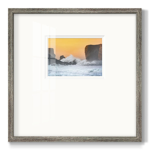 Spray - Double Matboard Framed Print