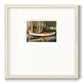 Golden Canoe Premium Framed Print Double Matboard