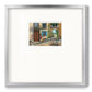 Tuscan Courtyard Premium Framed Print Double Matboard