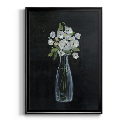 Sophisticated Farm Floral II - Modern Framed Canvas Print