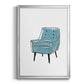 Take a Seat X - Modern Framed Canvas Print