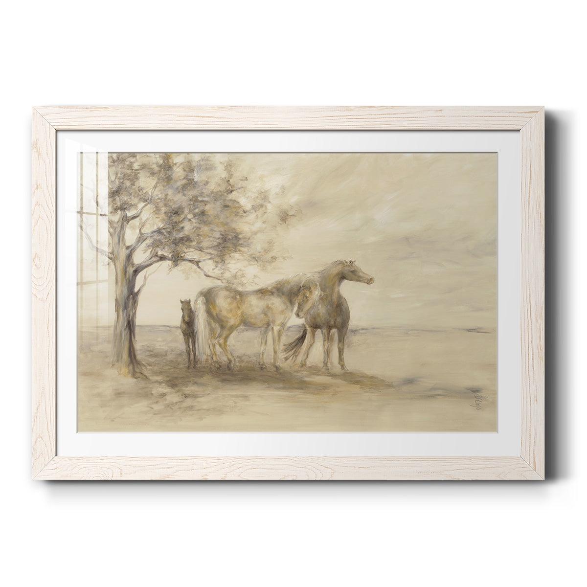 Family Tree - Barnwood Framed Art Print