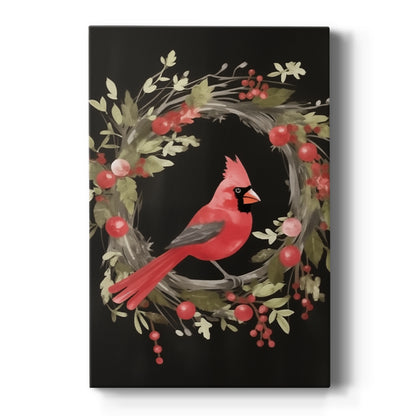 Warm Lantern Nativity at Eve - Canvas Art Print
