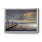 Evening Reflection - Modern Framed Canvas Print