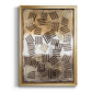 Raffia Palm I - Modern Framed Canvas Print