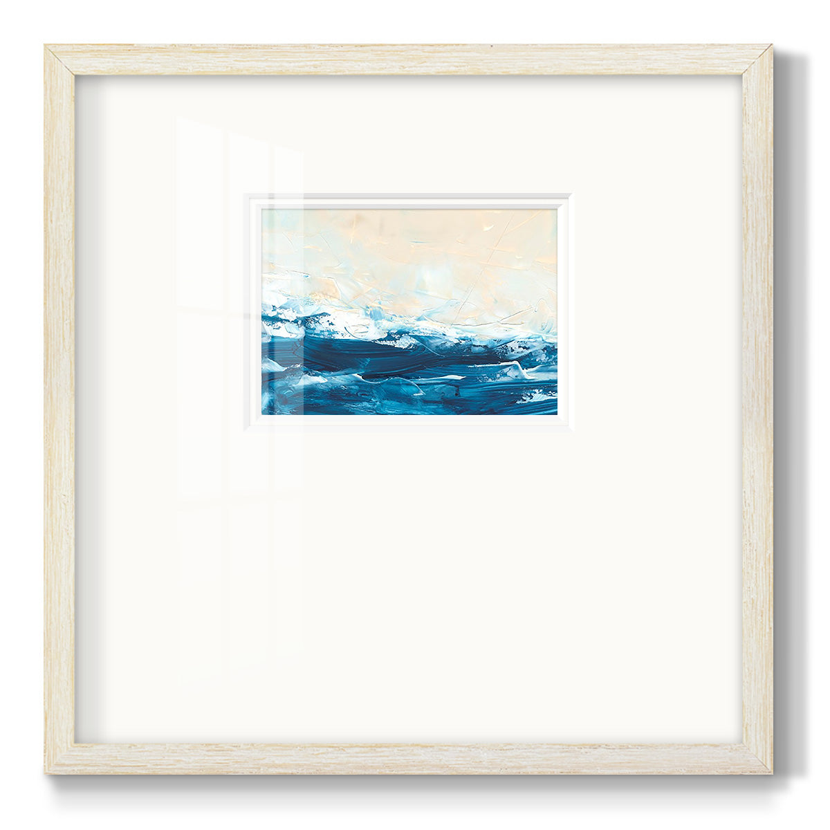 Wave after Wave III Premium Framed Print Double Matboard